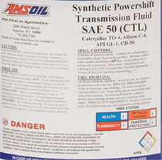 SAE 50 Transmission Fluid SAE50 synthetic powershift transmission fluid