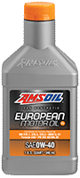 0W40 Amsoil synthetic European motor oil