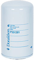 donaldson oil filters p-series