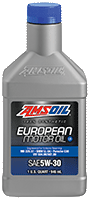 5W30 amsoil synthetic European motor oil