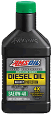0w40 diesel oil synthetic amsoil