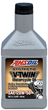SAE60 synthetic motorcycle oil Amsoil