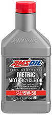SAE 15W-50 metric motorcycle synthetic oil amsoil