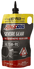 API Gl-5 Synthetic 75w90 severe-gear gear lube Easy-Pack